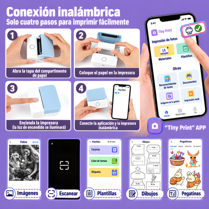 Impresora Portátil Sin Tinta